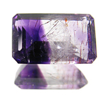Amethyst mit Lepidokrokit Einschluessen