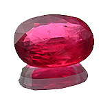 rubin glasgef�llt - glassfilled ruby