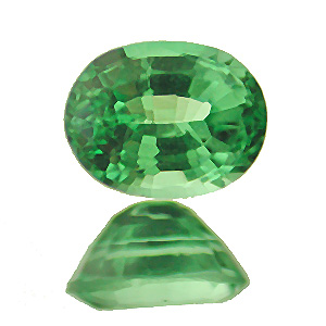 tsavolith granat (tsavorit)