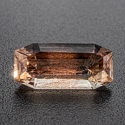 Oregon Sunstone from United States. 0.89 Carat. Octagon, very distinct inclusions