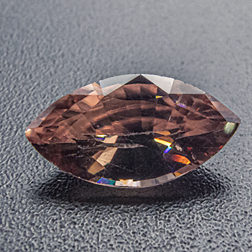 Zircon from Sri Lanka. 1.12 Carat. Marquise (Navette), very small inclusions