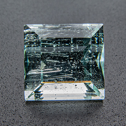 Beryl from Namibia. 3.12 Carat. Baguette, distinct inclusions
