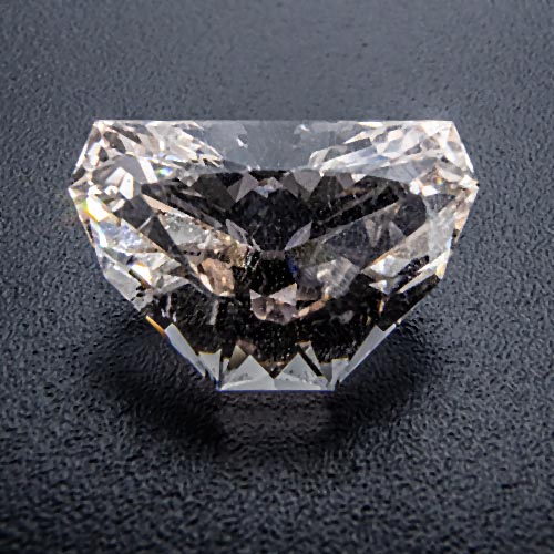 Morganite from Pakistan. 3.31 Carat. Fancy Cut, small inclusions