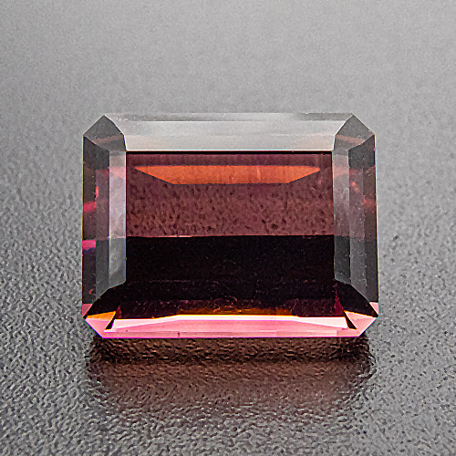 Tourmaline (Rubellite) from Namibia. 3.95 Carat. Emerald Cut, very very small inclusions
