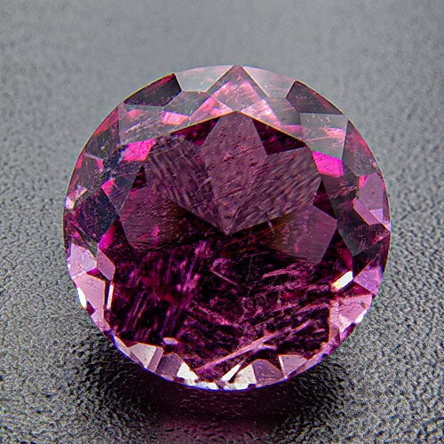 Tourmaline (Rubellite) from Brazil. 2.5 Carat. Fine pink, very good cut, bright and vivid