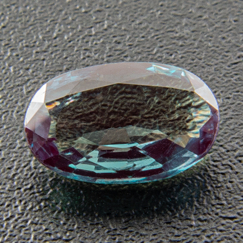 Alexandrite from India. 0.42 Carat. Oval, small inclusions