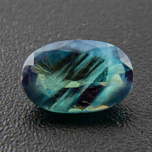 Alexandrite from India. 0.36 Carat. Oval, very distinct inclusions