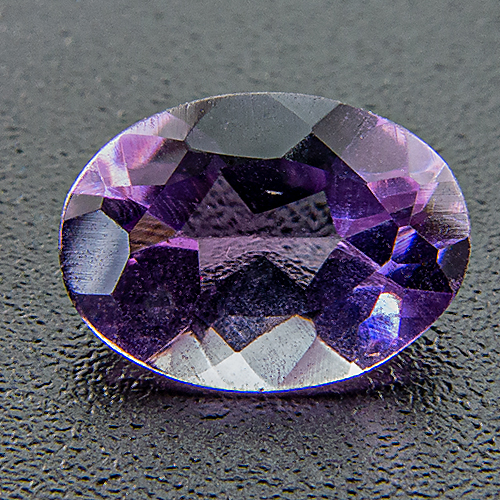 Amethyst from Brazil. 1 Piece. Oval, small inclusions
