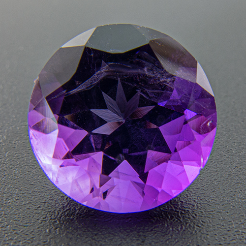 Amethyst from Zambia. 1 Piece. Round, very very small inclusions