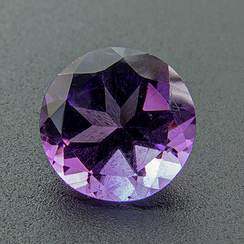 Amethyst from Brazil. 1 Piece. Round, very very small inclusions
