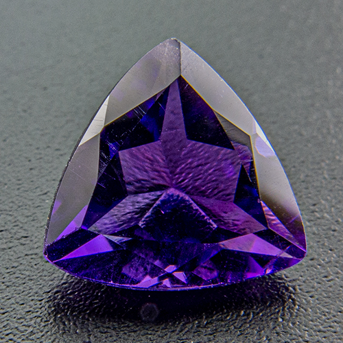 Amethyst from Zambia. 1 Piece. Trillion, small inclusions