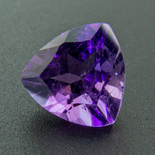 Amethyst from Zambia. 1 Piece. Distinctly cleaner than depicted (as a principle we photograph the weakest stone of the lot)