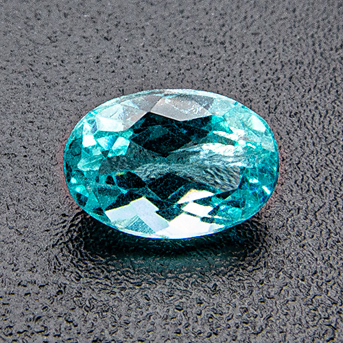 Apatite from Brazil. 1 Piece. Oval, small inclusions