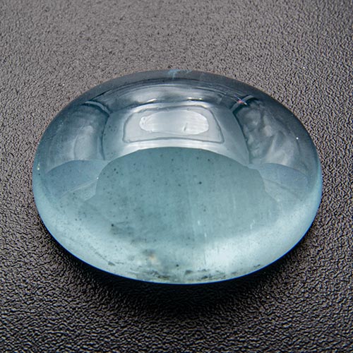 Aquamarine from Africa. 10.93 Carat. Cabochon Oval, translucent