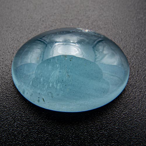 Aquamarine from Africa. 13.2 Carat. Cabochon Oval, translucent