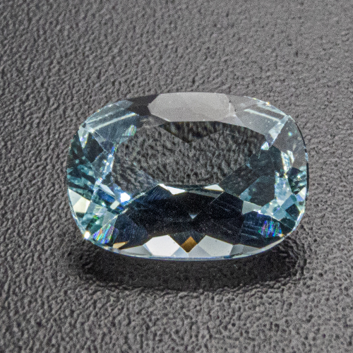Aquamarine from Brazil. 1 Piece. Good quality aquamarine but not cut exactly to size 7x5mm, mostly slightly smaller