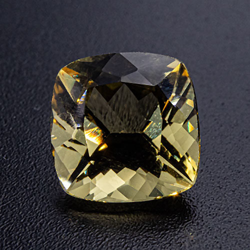 Beryl from Brazil. 2.24 Carat. Cushion, very very small inclusions