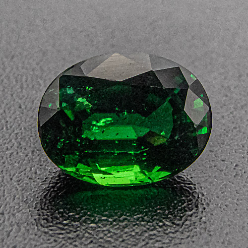 Chrome tourmaline from Tanzania. 0.65 Carat. Best colour, polish could be better but this still is a very good stone