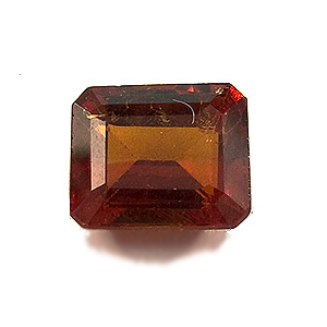 Hessonite Garnet. 1.42 Carat. from a gemmological collection