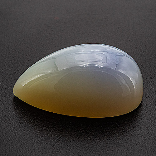 Chalcedony from Malawi. 29.36 Carat. Cabochon Pear, translucent