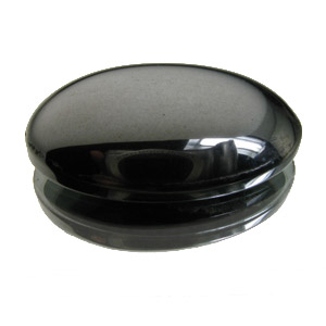 Hematite from Brazil. 1 Piece. Cabochon Oval, opaque