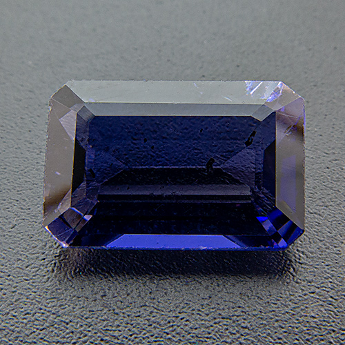Iolite from India. 2.79 Carat. Emerald Cut, small inclusions
