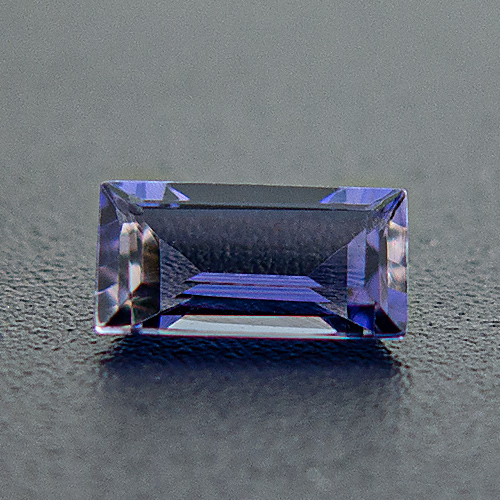 Iolite from India. 1 Piece. 2nd quality, somewhat sloppily cut. Available in light and dark (photo) blue, please specify when ordering.