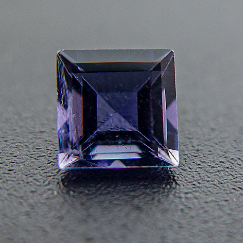 Iolite from India. 1 Piece. Square, very very small inclusions