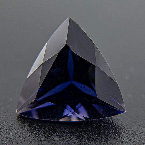 Iolite from India. 1 Piece. Trillion, very small inclusions