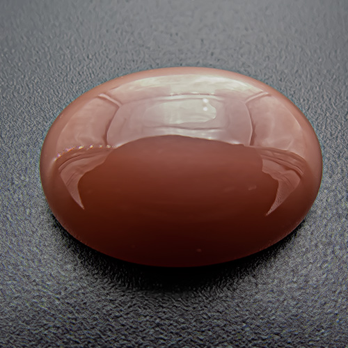 Brown Moonstone from India. 1 Piece. medium dark brown