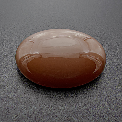 Brown Moonstone from India. 20.34 Carat. Cabochon Oval, opaque
