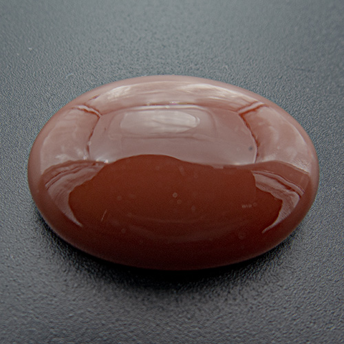 Brown Moonstone from India. 30.77 Carat. Cabochon Oval, opaque