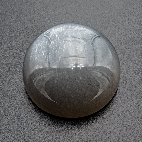 Moonstone from India. 31.17 Carat. Medium grey, good sheen