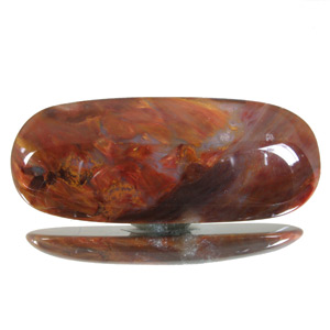 Pietersite from Namibia. 1 Piece. Cabochon Cushion Baguette, opaque
