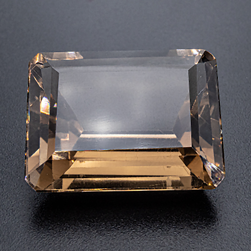 Smoky quartz from Brazil. 39.6 Carat. Emerald Cut, very very small inclusions