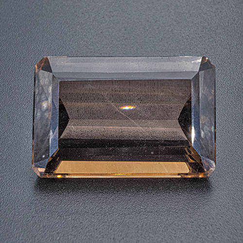 Smoky Quartz from Brazil. 40.97 Carat. Emerald Cut, very very small inclusions