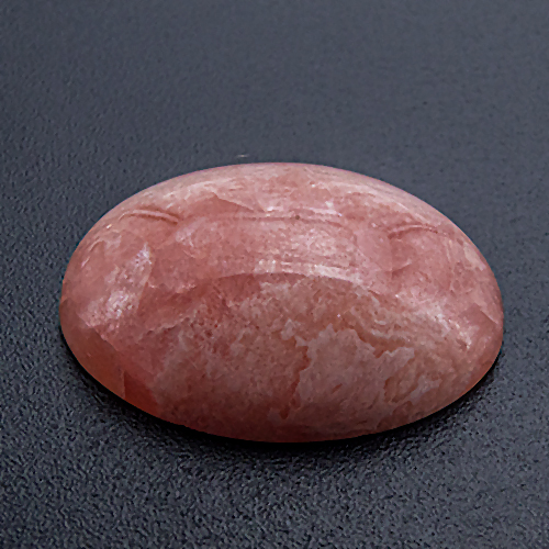 Rhodochrosite from Argentina. 1 Piece. Cabochon Oval, opaque