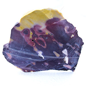 Mookaite from Australia. 89 Gramm. Cut Slab, opaque