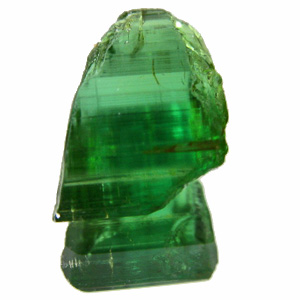 Tourmaline (Verdelite) from Africa. 0.87 Gramm. new mine! beautiful and clean facetting 

grade, open c-axis