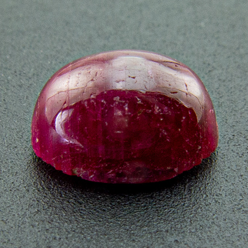 Ruby from India. 1.16 Carat. Cabochon Oval, translucent