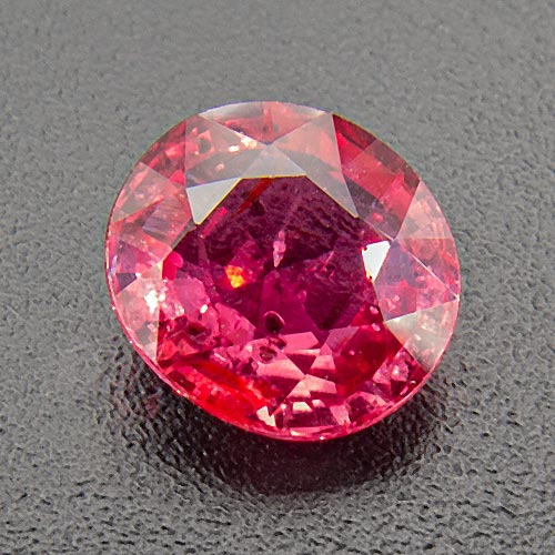 Ruby from Mozambique. 1.08 Carat. Shallow pavilion, GIA certified