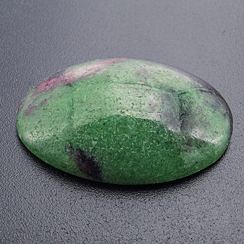 Ruby In Zoisite Matrix from Tanzania. 1 Piece. Cabochon Oval, opaque