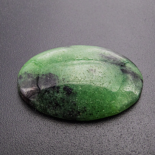 Ruby In Zoisite Matrix from Tanzania. 1 Piece. Cabochon Oval, opaque