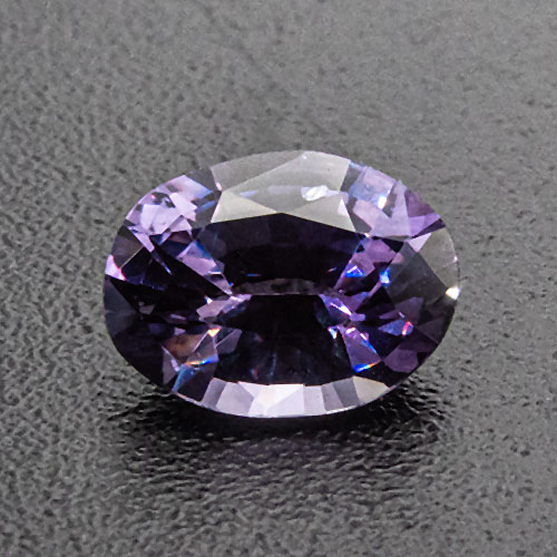 Purple Sapphire from Tanzania. 0.38 Carat. Oval, very very small inclusions