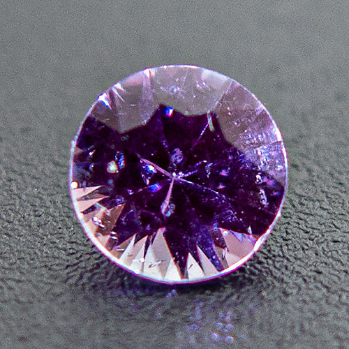 Purple Sapphire from Tanzania. 0.32 Carat. Brilliant, very very small inclusions