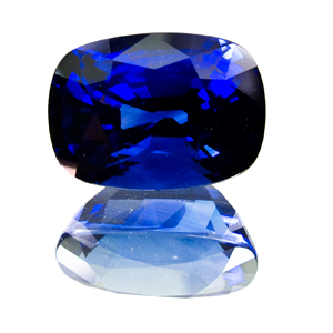 Sapphire. 6.03 Carat. Deep velvety blue - a true beauty