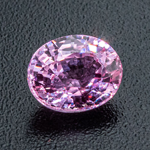 Pink Sapphire from Tanzania. 0.54 Carat. Oval, very very small inclusions