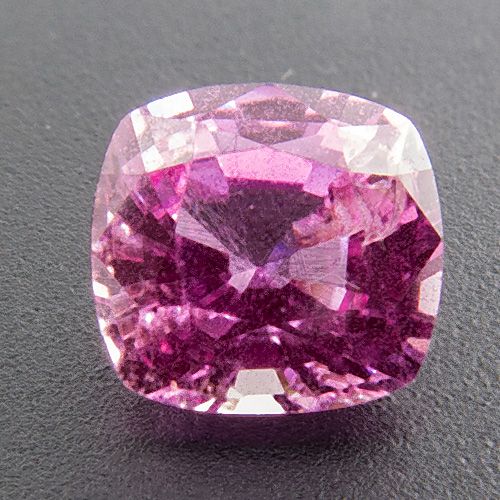 Pink Sapphire from Tanzania. 0.69 Carat. Cushion, small inclusions