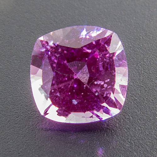 Pink Sapphire from Tanzania. 0.72 Carat. Cushion, small inclusions