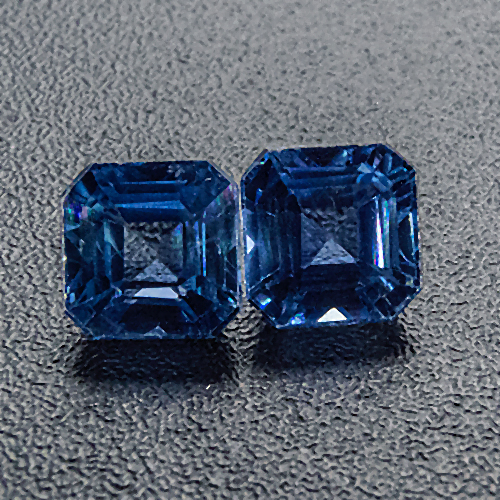 Sapphire from Thailand. 0.74 Carat. Nice light blue